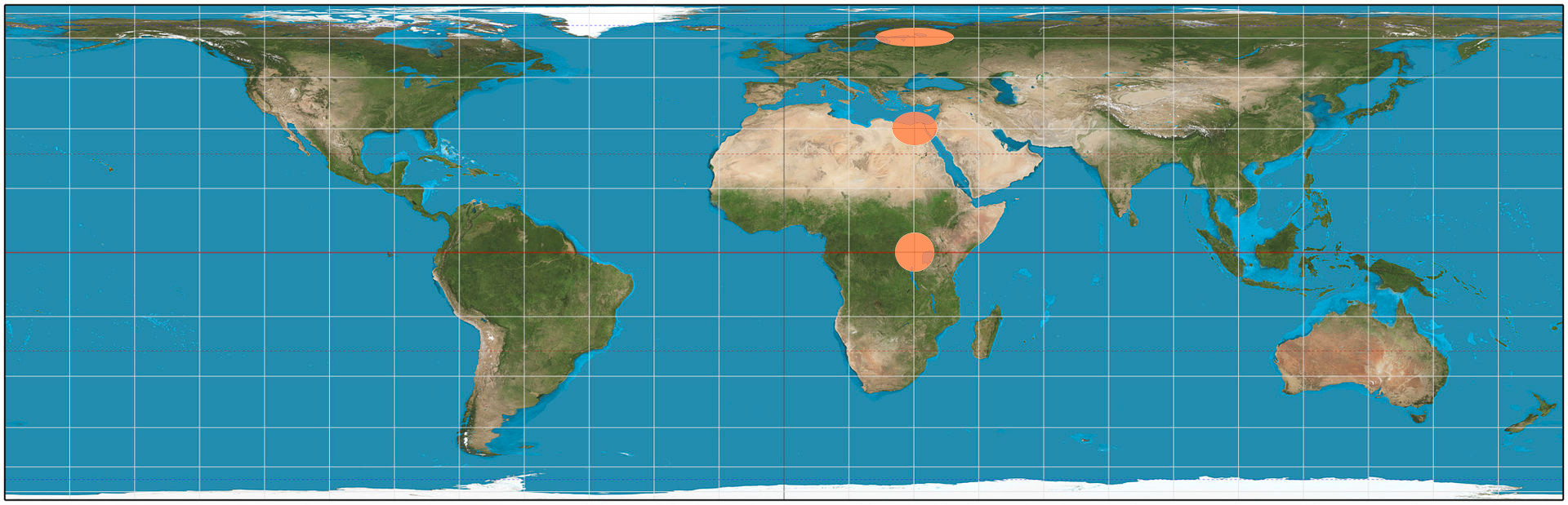 Lambert Cylindrical Projection